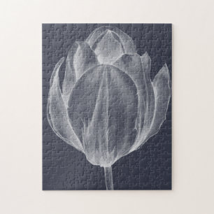Quebra-cabeça Tulipa monocromática I