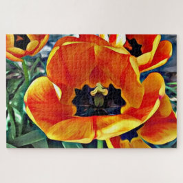 Quebra-cabeça Tulipas