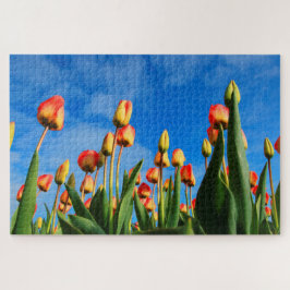 Quebra-cabeça Tulipas de Amsterdã.