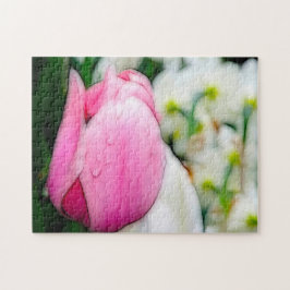Quebra-cabeça Tulipas de Amsterdã.