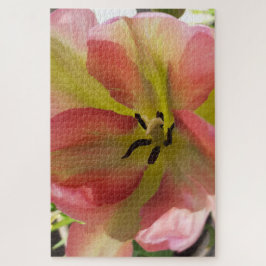 Quebra-cabeça Tulipas Rosa e Amarelo