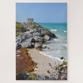 Quebra-cabeça Tulum Yucatan México Antigo Oceano Ruínas