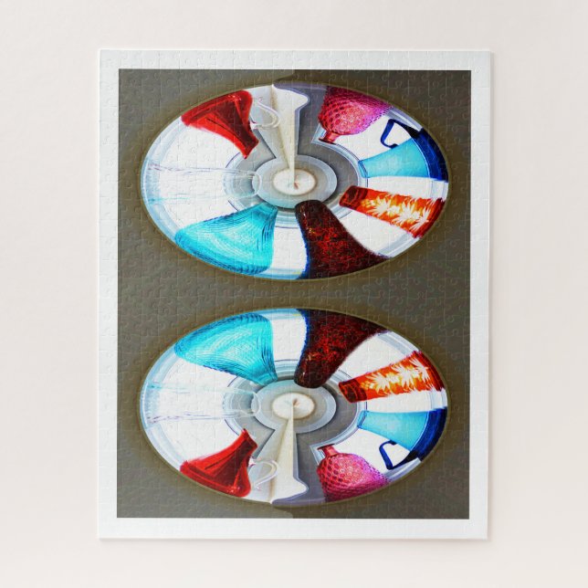 Quebra-cabeça Túneis de vidro (Vertical)