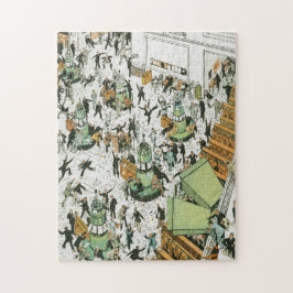 Quebra-cabeça Turbulência na Bolsa NY, por Tony Sarg