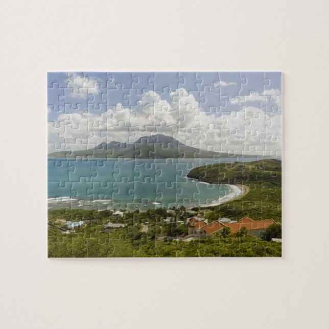 Quebra-cabeça Turtle Beach, península sudeste, St Kitts, (Horizontal)