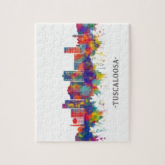 Quebra-cabeça Tuscaloosa Alabama Skyline