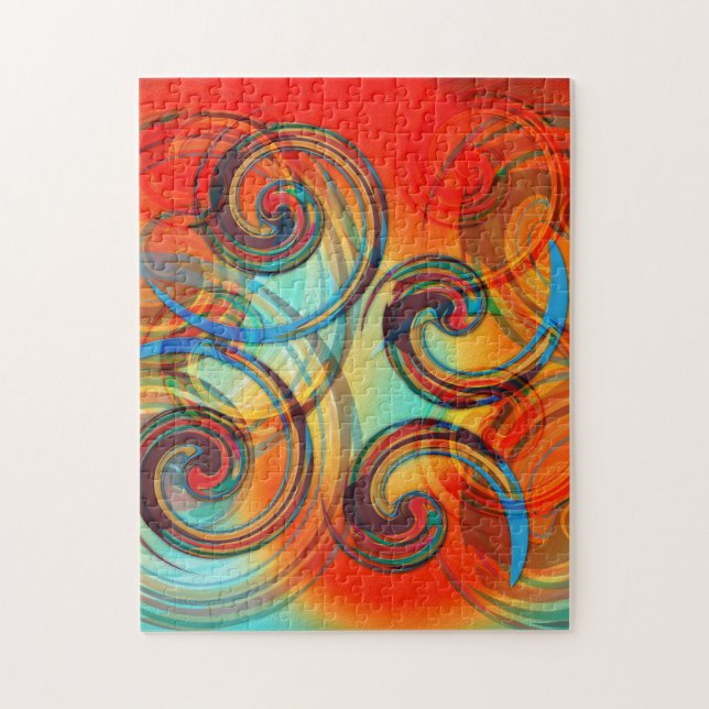 Quebra-cabeça Twirl (Vertical)