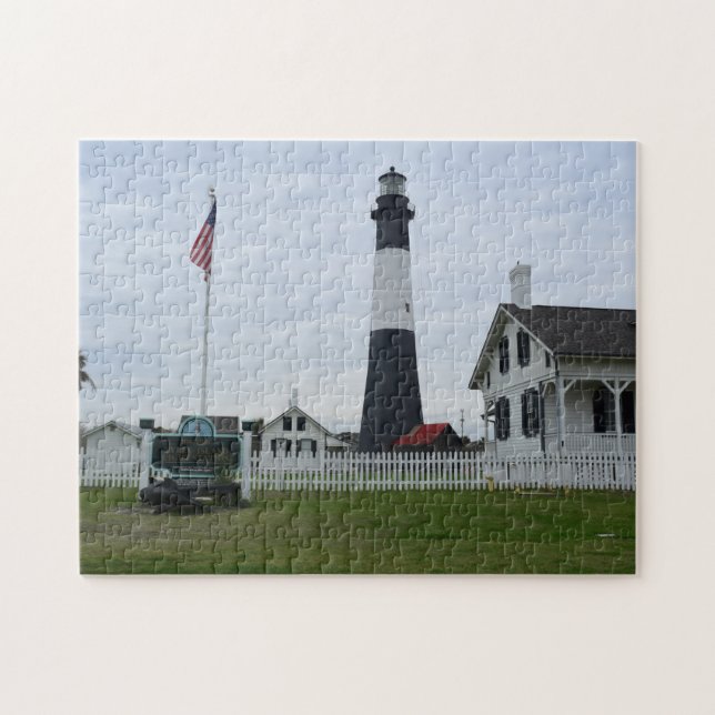 Quebra-cabeça Tybee Island Lighthouse, Tybee Island Georgia (Horizontal)