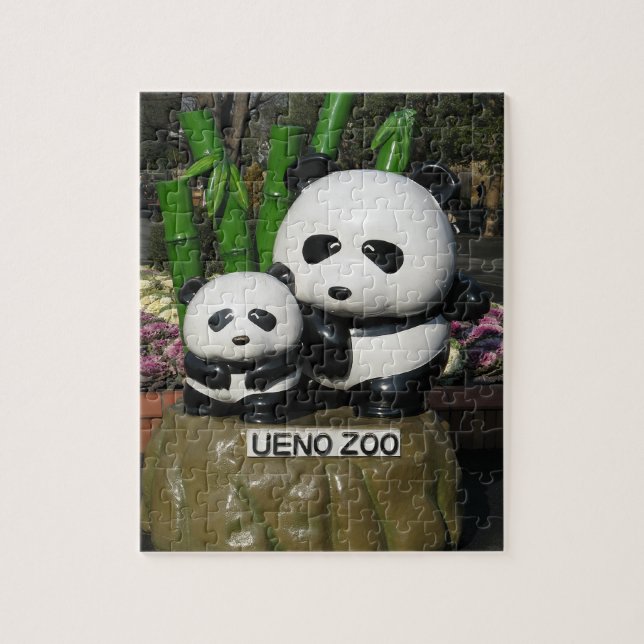 Quebra-cabeça Ueno Zoo Panda Sinal (Vertical)