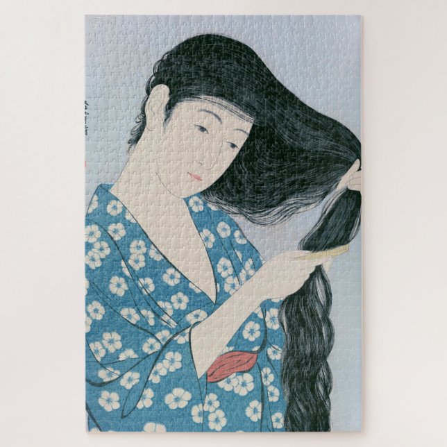 Quebra-cabeça Ukiyoe [Goyo] (Vertical)