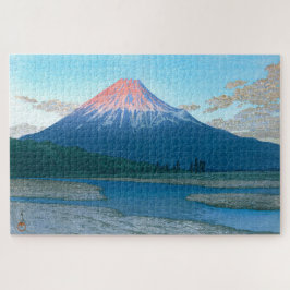 Quebra-cabeça ukiyoe - hasui - No.30 O rio Fuji -