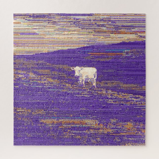 Quebra-cabeça Última Transmissão ou Vaca em um Campo (Vertical)