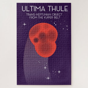 Quebra-cabeça Ultima Tule Keiper Belt Arte espacial