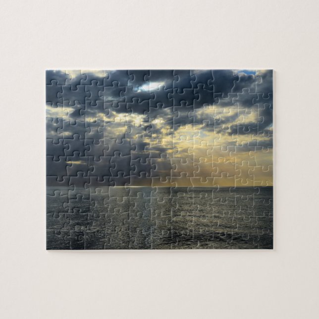 Quebra-cabeça Últimos Raios do Sunset - 8x10 - 110 pcs (Horizontal)