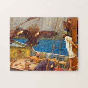 Quebra-cabeça Ulysses e as sirenes por J.W. Waterhouse
