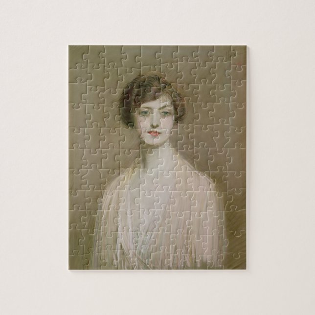 Quebra-cabeça Um americano (pastel em canvas) (Vertical)