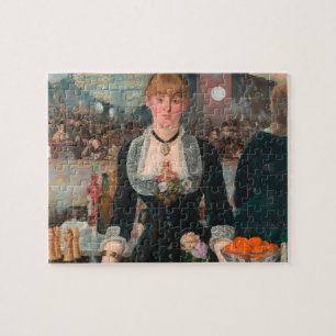 Quebra-cabeça Um Bar no Manet Folies-Bergère Edouard