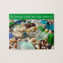 Um bom dia na praia confunde escudos de Seaglass