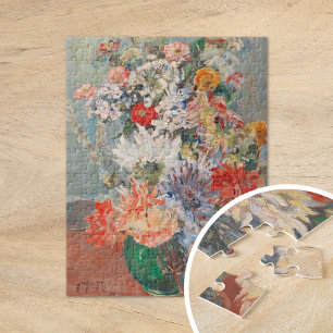Quebra-cabeça Um Buquê de Flores de Verão August Rieger