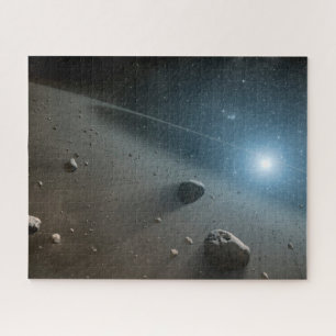 Quebra-cabeça Um Cinturão Asteroide Em Torno Da Estrela Brilhant