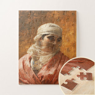 Quebra-cabeça Um Circassiano por Frederick Arthur Bridgman, Art