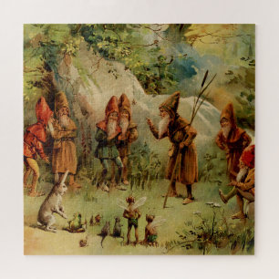 Quebra-cabeça “Um Conselho de Gnomos” por E S Hardy