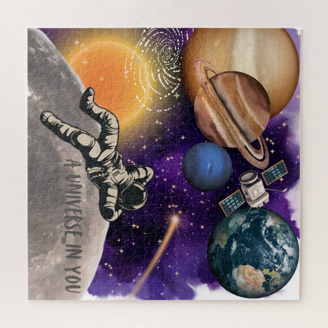 Quebra-cabeça Um Dentro do Universo (Horizontal)