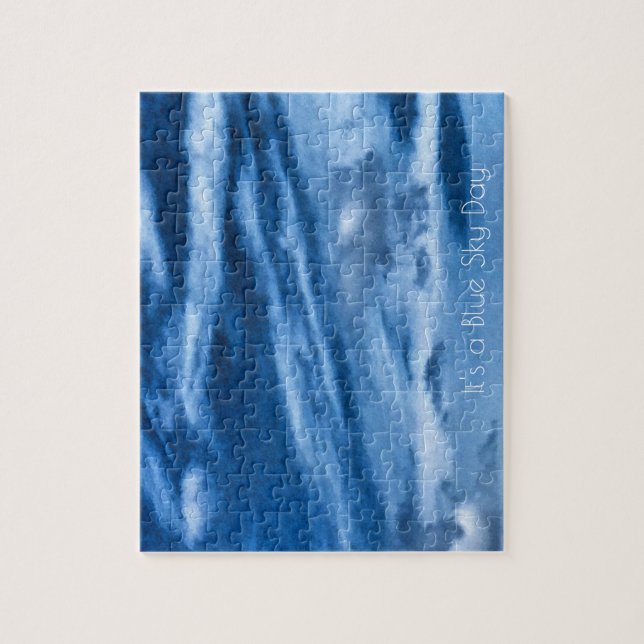 Quebra-cabeça Um dia azul do céu (Vertical)