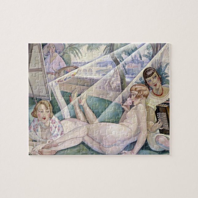 Quebra-cabeça Um Dia de Verão (Mulheres Bonitas no Sol) (Horizontal)