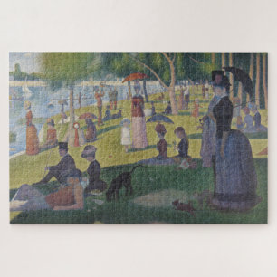 Quebra-cabeça Um Domingo na La Grande Jatte, Georges Seurat 1884
