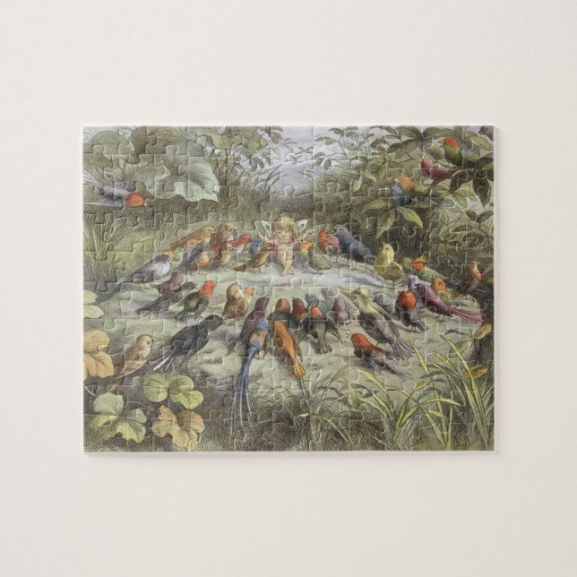 Quebra-cabeça Um ensaio na terra feericamente, ilustração de 'em (Horizontal)