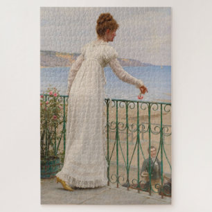 Quebra-cabeça Um Favor - Edmund Blair Leighton