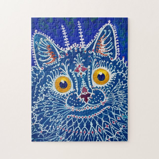Quebra-cabeça Um Gato em Estilo Gótico por Louis Wain (Vertical)