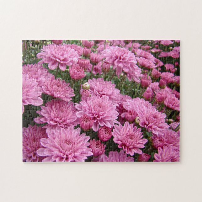 Quebra-cabeça Um mar de cristais cor-de-rosa #2 (Horizontal)