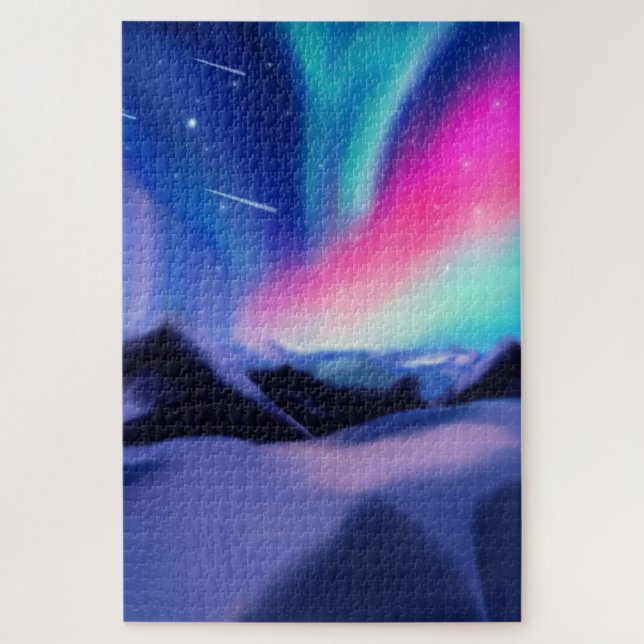 Quebra-cabeça Um Milhão de Sonhos Aurora (Vertical)