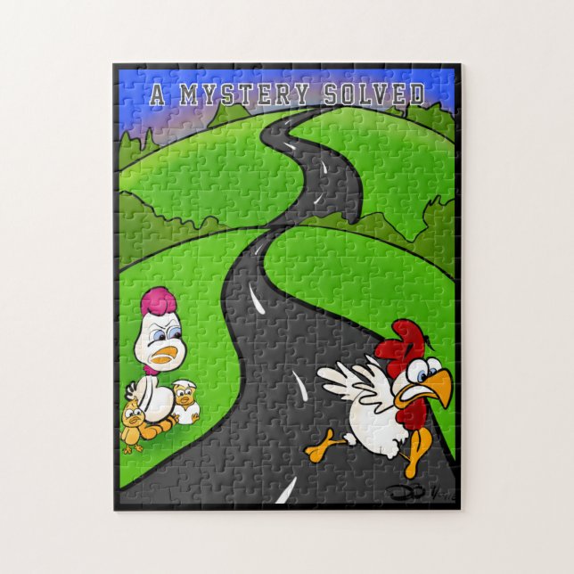 Quebra-cabeça Um Mistério resolvido (Vertical)