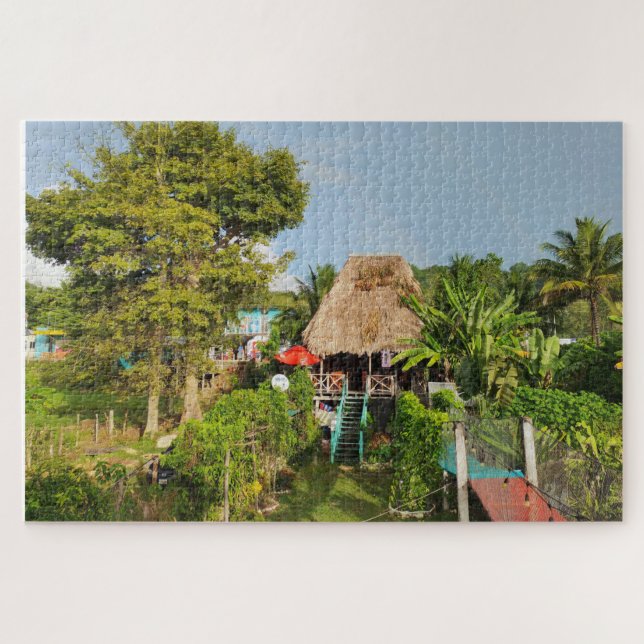 Quebra-cabeça Um paraíso costeiro. (Horizontal)