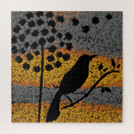 Quebra-cabeça Um Pássaro entre as Penas