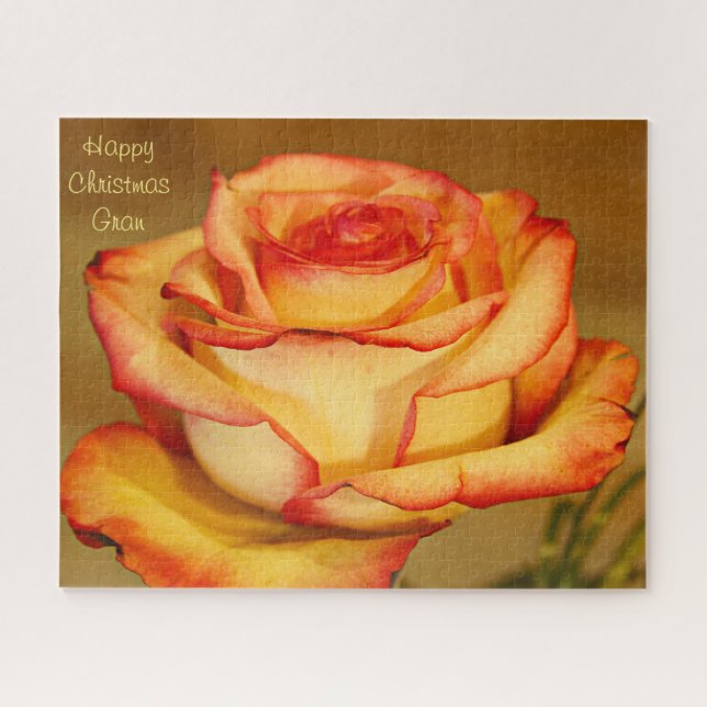 Quebra-cabeça Um presente de Natal para a minha avó. (Horizontal)