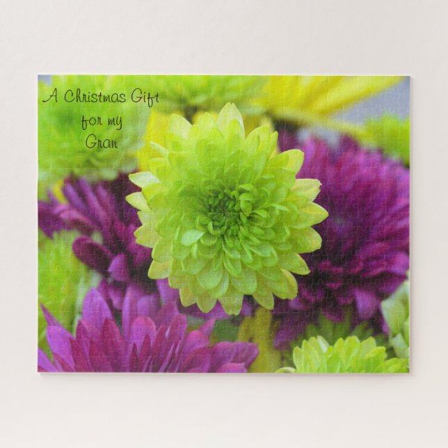 Quebra-cabeça Um presente de Natal para a minha avó. (Horizontal)