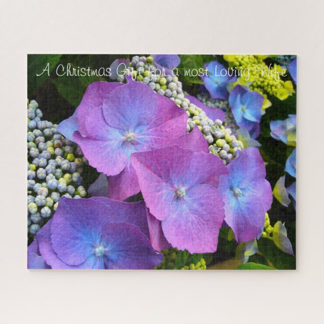 Quebra-cabeça Um presente de Natal para a minha esposa. (Horizontal)