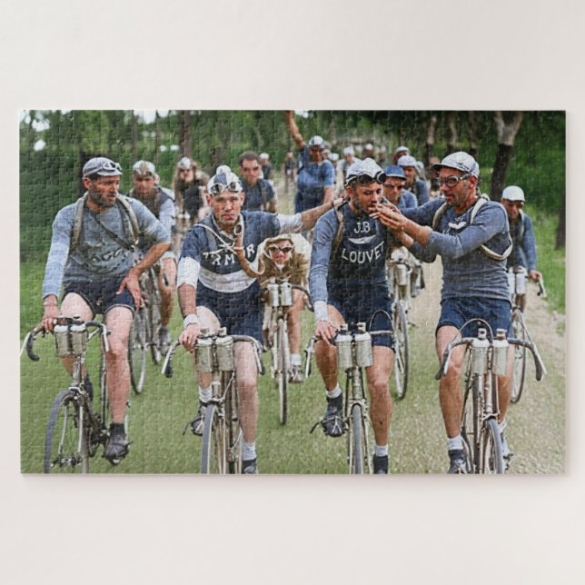 Quebra-cabeça UM RETRATO ÍNTIMO TOUR DE FRANCE 1920 Redux (Horizontal)