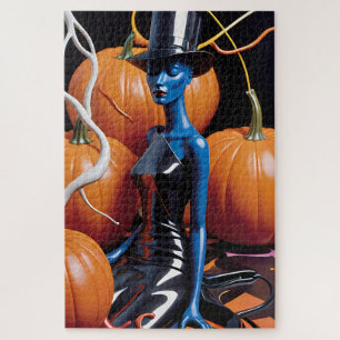 Quebra-cabeça Um Sonho de Halloween - Ken Gage Art