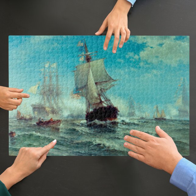 Quebra-cabeça Um tributo histórico: o primeiro reconhecimento (Criador carregado)