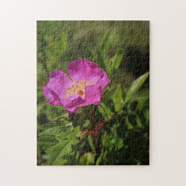 Quebra-cabeça Um único selvagem aumentou (Vertical)