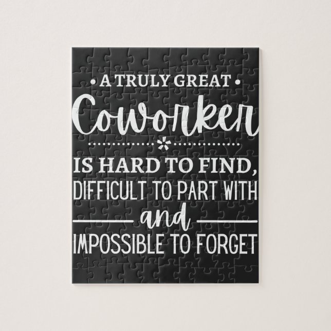 Quebra-cabeça Um verdadeiro colaborador Excelente (Vertical)