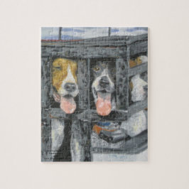 Quebra-cabeça "Uma caça nós iremos "