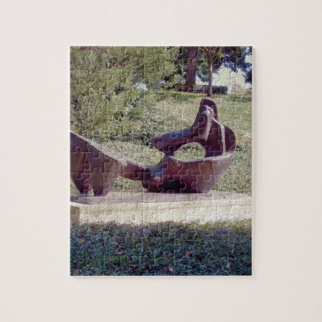 Quebra-cabeça Uma escultura em Kansas City (Vertical)