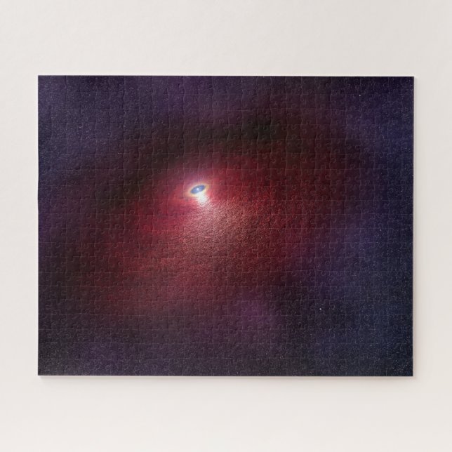 Quebra-cabeça Uma Estrela Neutrônica Com Um Disco De Poeira Quen (Horizontal)