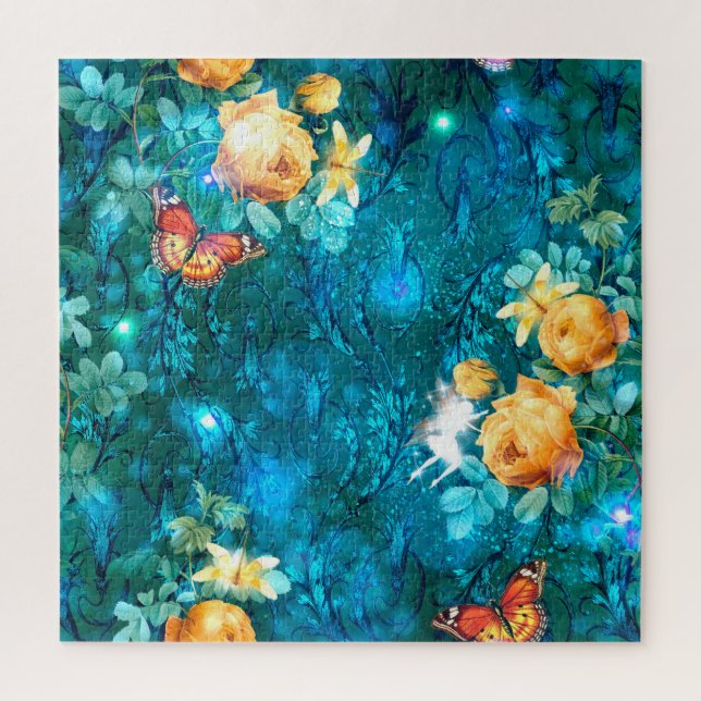 Quebra-cabeça Uma Fada no Jardim Série Design 11    (Vertical)